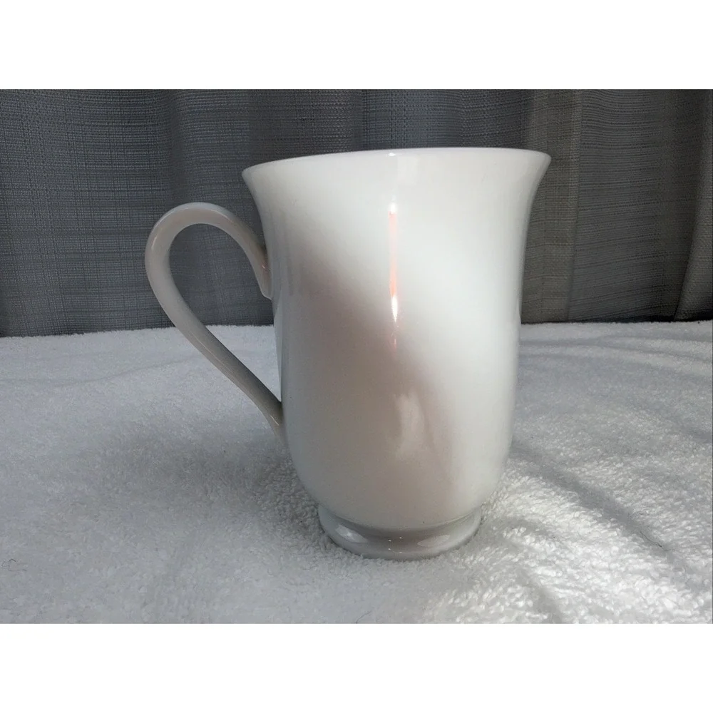Pottery Barn Santa Baby Christmas Coffee Mug Want a Yacht and That's Not A Lot